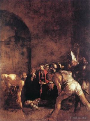 Artist Caravaggio's Work - Burial of St Lucy
