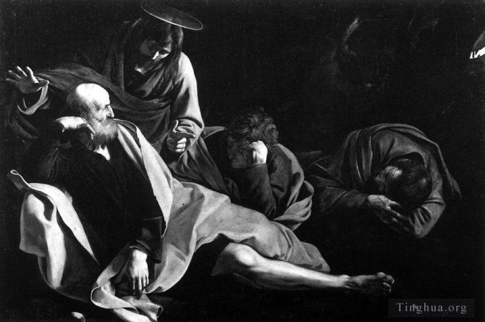 Caravaggio Oil Painting - Christ in the Garden