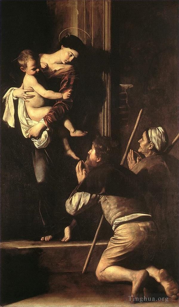 Caravaggio Oil Painting - Madonna di Loreto