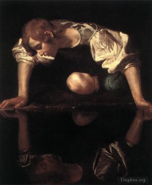 Artist Caravaggio's Work - Narcissus