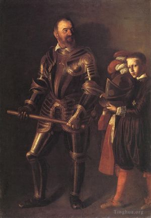 Artist Caravaggio's Work - Portrait of Alof de Wignacourt1