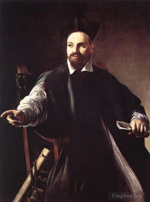 Artist Caravaggio's Work - Portrait of Maffeo Barberini