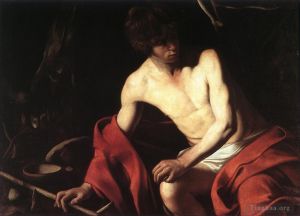 Artist Caravaggio's Work - St John the Baptist1
