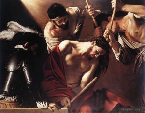 Artist Caravaggio's Work - The Crowning with Thorns