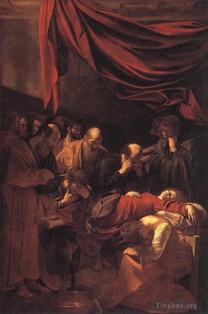Artist Caravaggio's Work - The Death of the Virgin