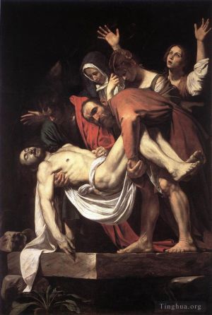 Artist Caravaggio's Work - The Entombment