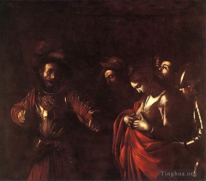 Caravaggio Oil Painting - The Martyrdom of St Ursula