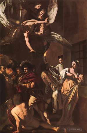 Artist Caravaggio's Work - The Seven Acts of Mercy