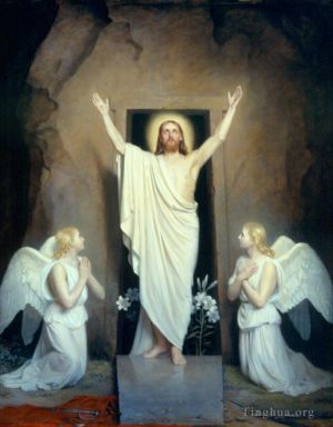 Artist Carl Heinrich Bloch's Work - The Resurrection