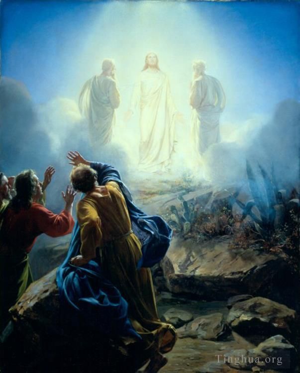 Carl Heinrich Bloch Oil Painting - The Transfiguration