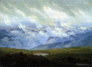 Artist Caspar David Friedrich's Work - Drifting Clouds