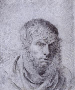 Artist Caspar David Friedrich's Work - Self Portrait 1810