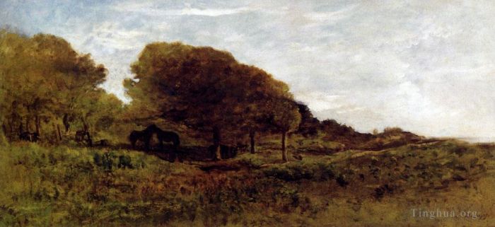 Charles-François Daubigny Oil Painting - L