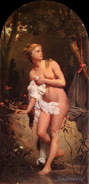 Artist Charles Gleyre's Work - Diana nude