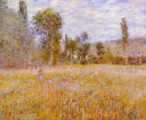 Artist Claude Monet's Work - A Meadow