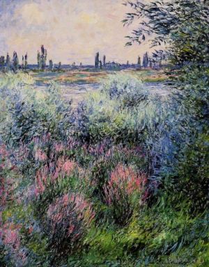 Artist Claude Monet's Work - A Spot on the Banks of the Seine