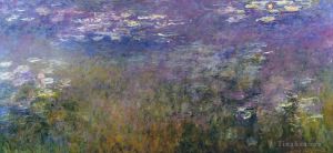 Artist Claude Monet's Work - Agapanthus right panel