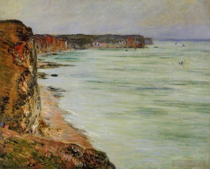 Claude Monet Oil Painting - Calm Weather Fecamp