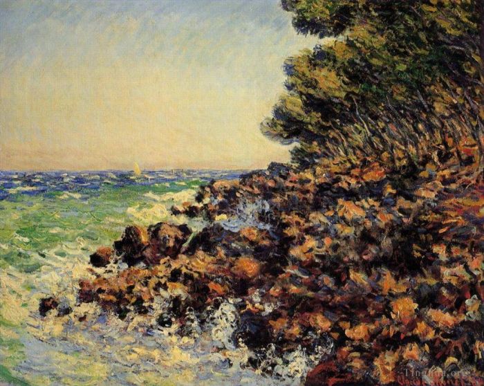 Claude Monet Oil Painting - Cap Martin III