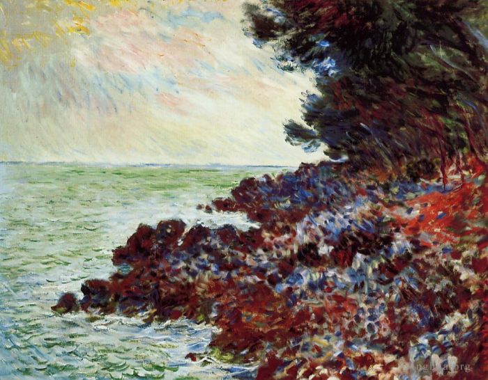 Claude Monet Oil Painting - Cap Martin II