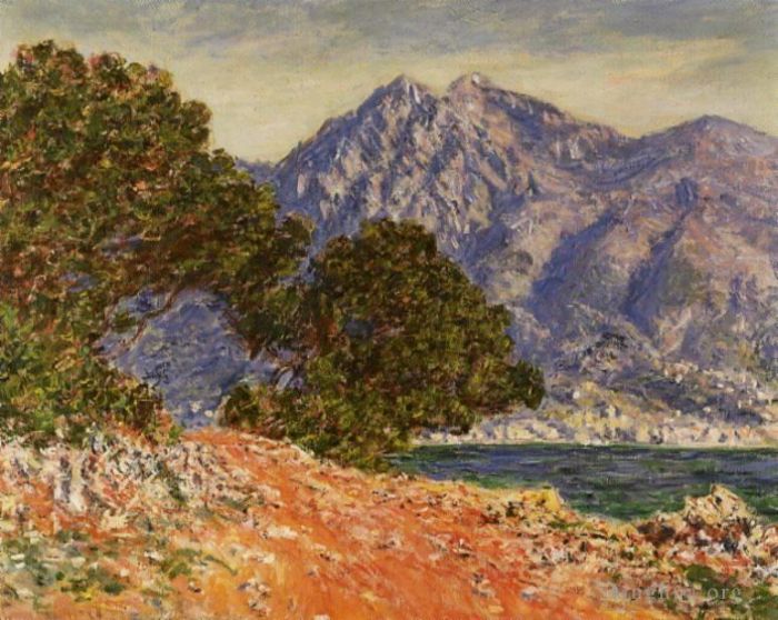 Claude Monet Oil Painting - Cap Martin