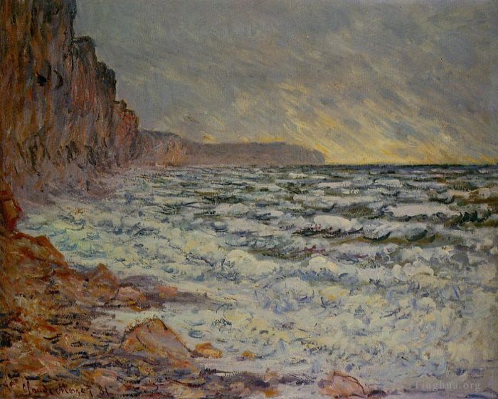 Claude Monet Oil Painting - Fecamp by the Sea