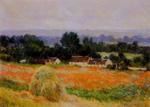 Artist Claude Monet's Work - Haystack at Giverny