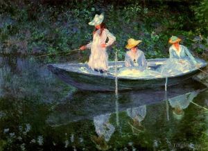 Artist Claude Monet's Work - In the Norvegienne