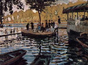 Artist Claude Monet's Work - La Grenouillere