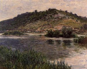 Artist Claude Monet's Work - Landscape at PortVillez
