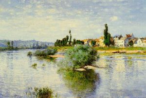 Artist Claude Monet's Work - Lavacourt
