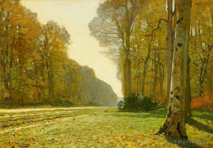 Claude Monet Oil Painting - Le Pave de Chailly