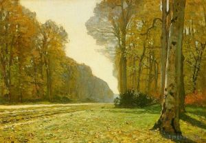 Artist Claude Monet's Work - Le Pave de Chailly