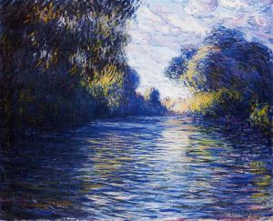 Artist Claude Monet's Work - Morning on the Seine 1897