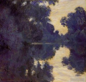 Artist Claude Monet's Work - Morning on the Seine