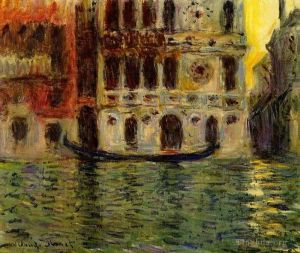 Artist Claude Monet's Work - Venice, Palazzo Dario