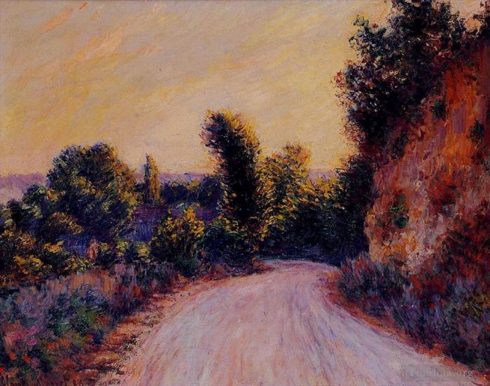 Claude Monet Oil Painting - Path