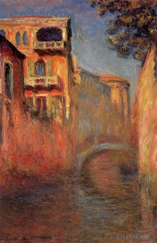 Claude Monet Oil Painting - Rio della Salute II
