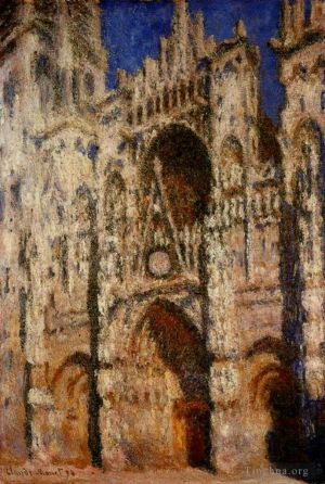 Artist Claude Monet's Work - Rouen Cathedral