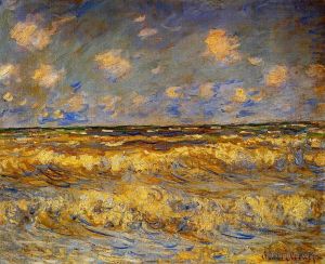 Artist Claude Monet's Work - Rough Sea