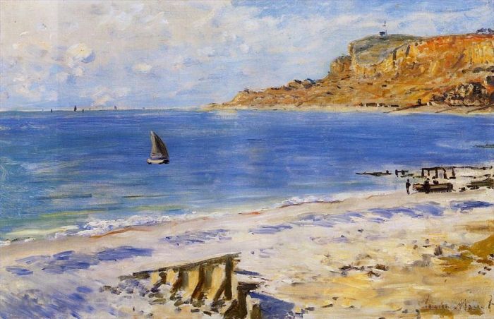 Claude Monet Oil Painting - SainteAdresse