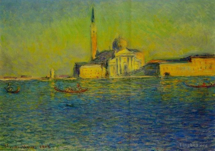 Claude Monet Oil Painting - San Giorgio Maggiore