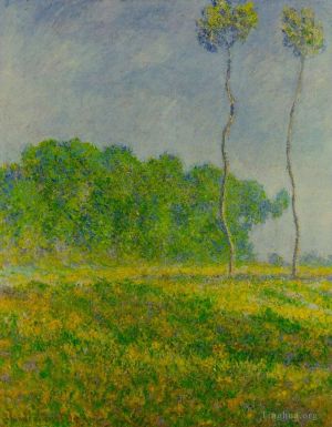 Artist Claude Monet's Work - Spring Landscape
