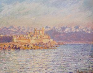 Artist Claude Monet's Work - The Bay of Antibes