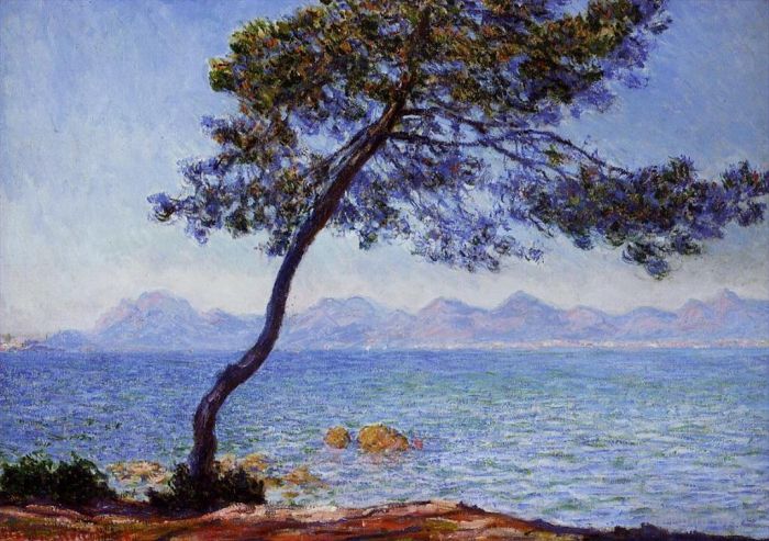 Claude Monet Oil Painting - The Esterel Mountains