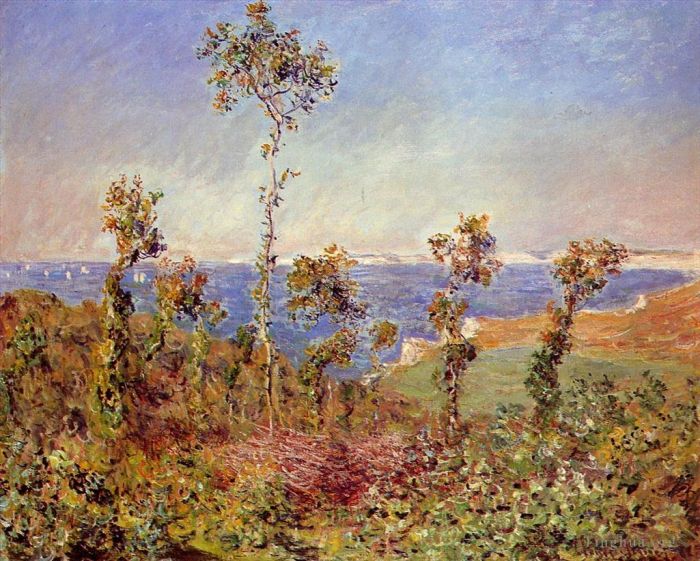 Claude Monet Oil Painting - The Fonds at Varengeville