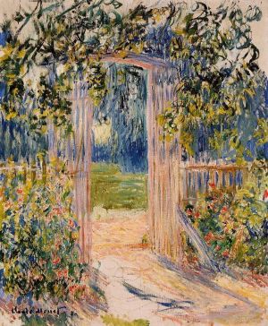 Artist Claude Monet's Work - The Garden Gate