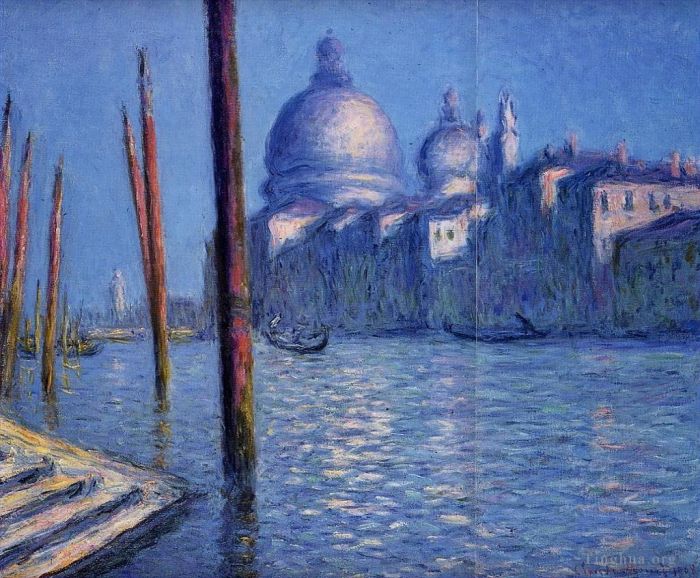 Claude Monet Oil Painting - The Grand Canal