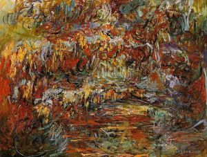 Artist Claude Monet's Work - The Japanese Footbridge