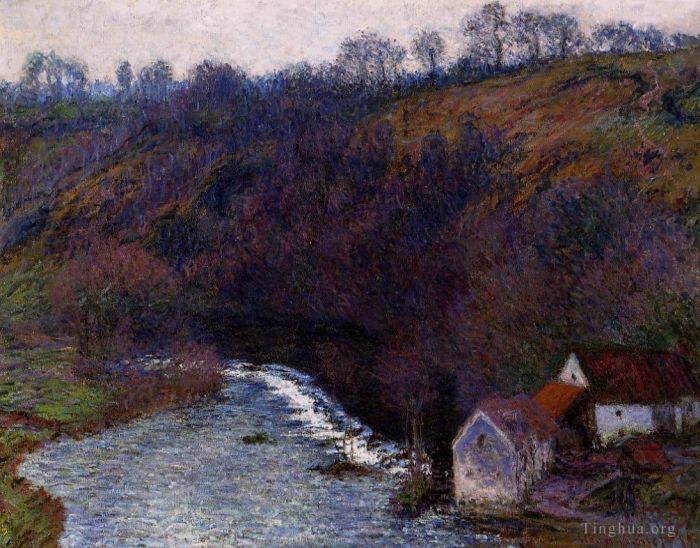 Claude Monet Oil Painting - The Mill at Vervy